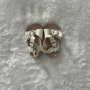 Baby Cream Sandals